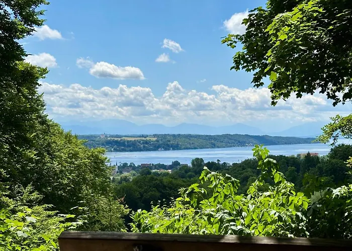 Snug 7 - Design House In Starnberg, Terrace, Lake, Munich South Tatil Evi *