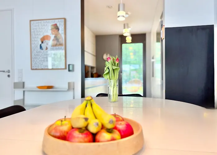 Snug 7 - Design House In Starnberg, Terrace, Lake, Munich South Tatil Evi *
