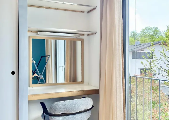 Tatil Evi Snug 7 - Design House In Starnberg, Terrace, Lake, Munich South