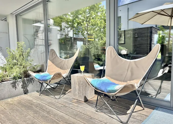 Snug 7 - Design House In Starnberg, Terrace, Lake, Munich South Starnberg