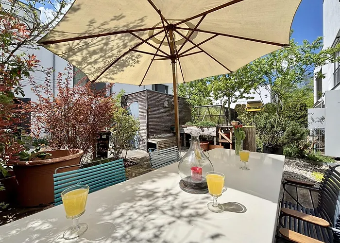 Snug 7 - Design House In Starnberg, Terrace, Lake, Munich South Tatil Evi *