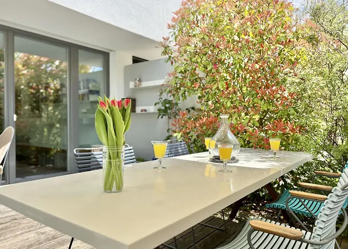 Snug 7 - Design House In Starnberg, Terrace, Lake, Munich South Tatil Evi Starnberg